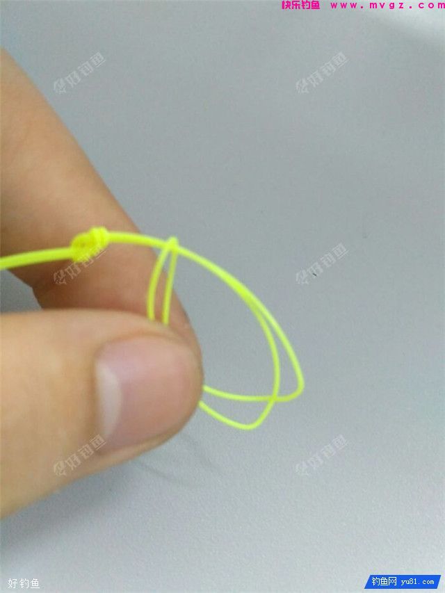 图解钓大鱼必备的无打结竿稍(图1)