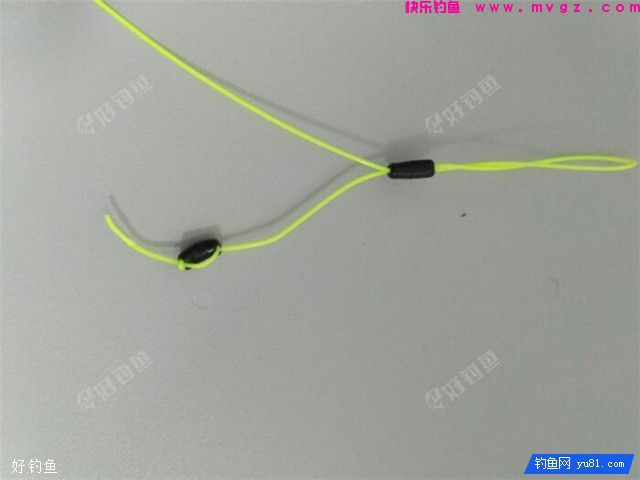 图解钓大鱼必备的无打结竿稍(图4)
