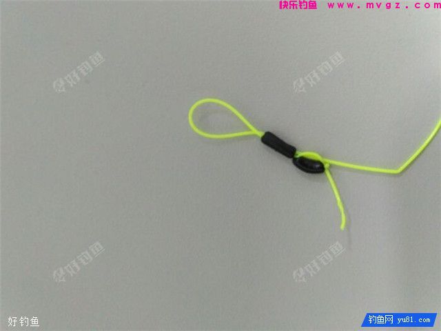 图解钓大鱼必备的无打结竿稍(图5)