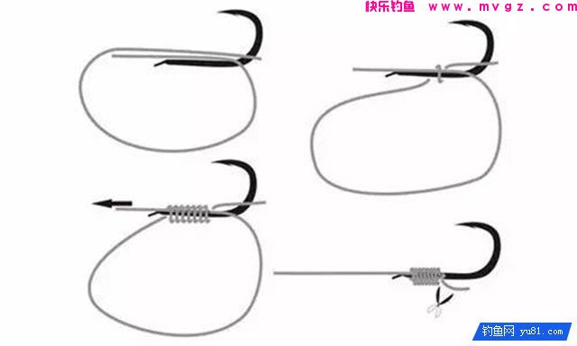 图解简单实用绑双钩方法(图1)