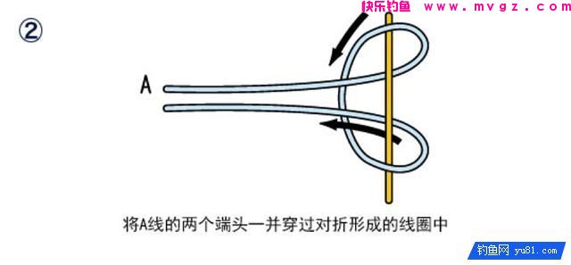 图解棉线结的两种绑法(图7)
