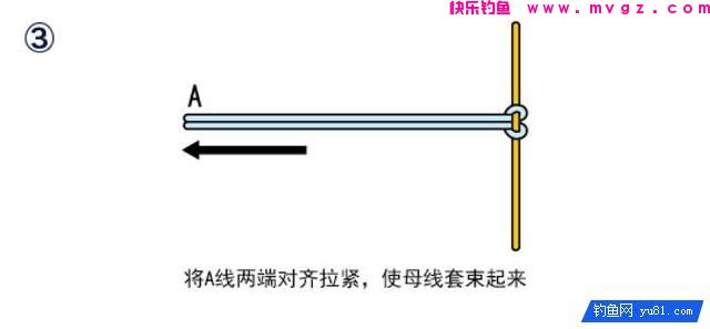 图解棉线结的两种绑法(图8)