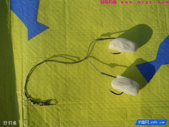 搓饵的3种不同的挂钩方法及作用(图4)