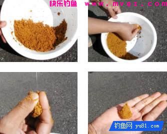 搓饵的3种不同的挂钩方法及作用(图1)