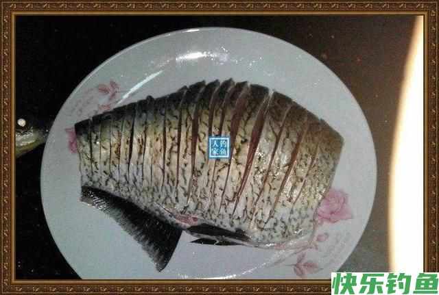 长江野钓武昌鱼，鱼味“孔雀开屏”做法，鲜美武昌鱼让人直流口水(图8)