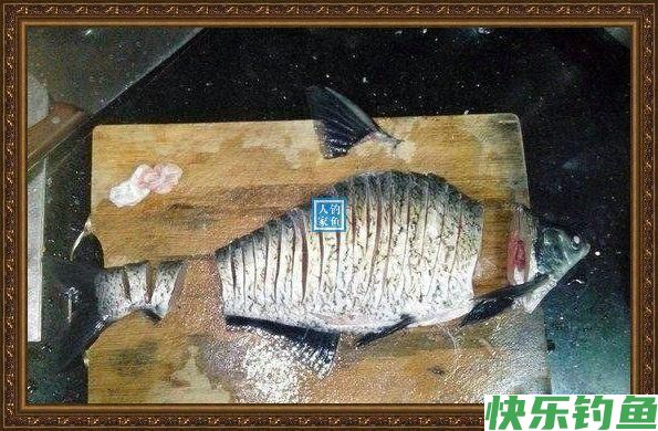 长江野钓武昌鱼，鱼味“孔雀开屏”做法，鲜美武昌鱼让人直流口水(图7)