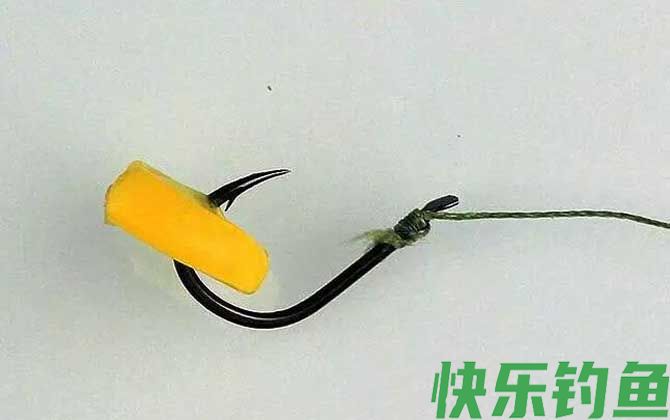挂饵料的正确方法(图4)