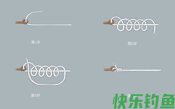 路亚铅头钩线组绑法图解(图1)